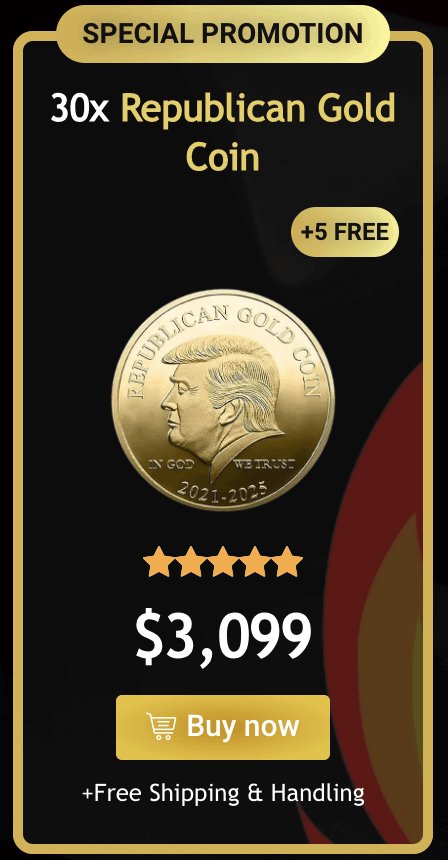trump republican coin